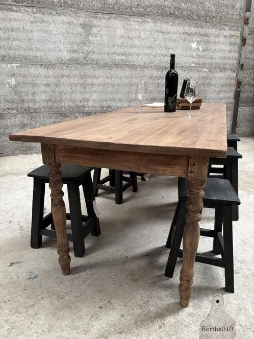 Antieke Franse eettafel boerentafel, Antiek en Kunst, Antiek | Meubels | Tafels, Ophalen of Verzenden