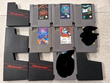 Vijf gave Nintendo NES games  beschikbaar voor biedingen