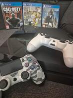 Playstation 4 bundle met 2 controllers en 3 spellen, Spelcomputers en Games, Ophalen, Met 2 controllers, Zo goed als nieuw, Original