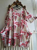 Als nieuw! Sarah Santos apart linnen wijd builen tuniek jurk, Overige kleuren, Jurk, Ophalen of Verzenden, Zo goed als nieuw