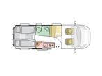 Adria Twin Supreme 640 SLB 140 pk AUTOMAAT 9-Traps Euro6 Fia, Automaat, Buscamper of Camperbus, Tot en met 2, Bedrijf