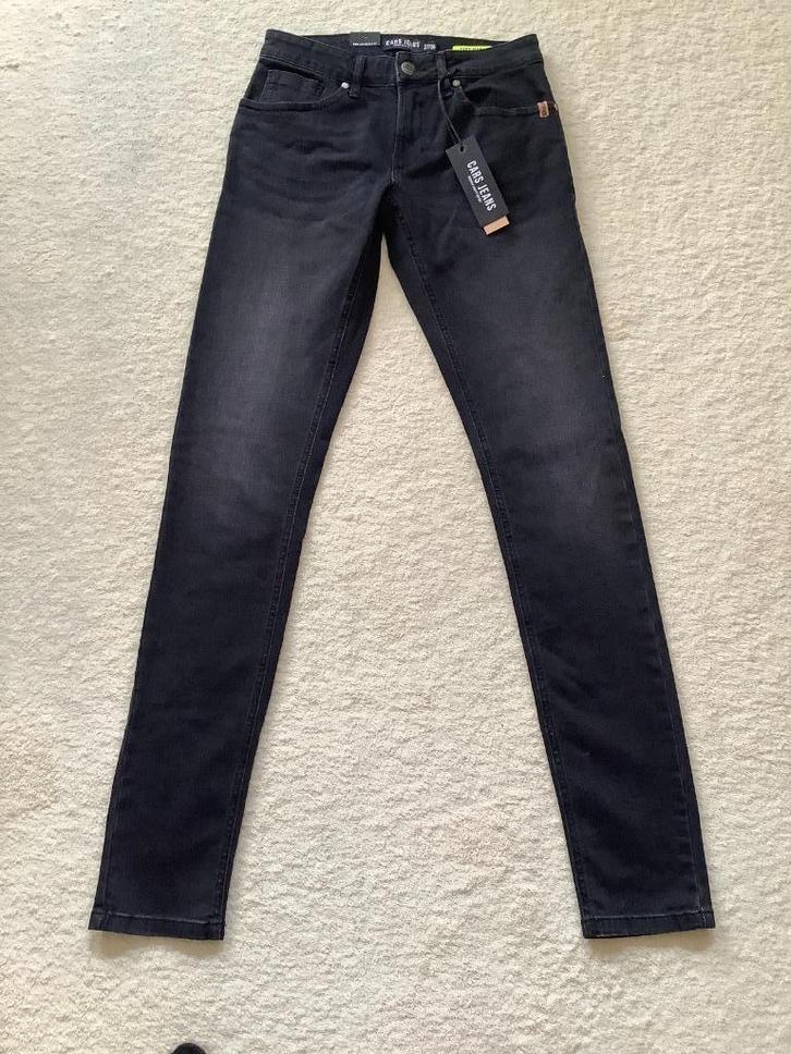 Zwarte spijkerbroek jeans van merk cars jeans, 27/36. Nieuw, Kleding | Dames, Spijkerbroeken en Jeans, Nieuw, W27 (confectie 34) of kleiner