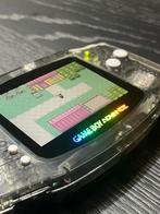 Nintendo GBA refurbished & upgrade IPS v3, clear black shell, Spelcomputers en Games, Spelcomputers | Nintendo Game Boy, Ophalen