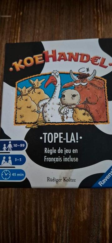Spelletje  Koehandel. Nog nieuw  beschikbaar voor biedingen