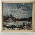 Dorpsgezicht, Antiek en Kunst, Kunst | Schilderijen | Klassiek, Ophalen