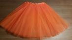 Nieuwe oranje tutu, tule, petticoat,onderrok 34 tm 44, nieuw, Ophalen of Verzenden, Nieuw, Oranje, Boven de knie