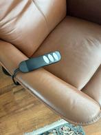 Bruine Prominent Sta-op Stoel, Huis en Inrichting, Fauteuils, Ophalen, Gebruikt, Minder dan 75 cm, Leer
