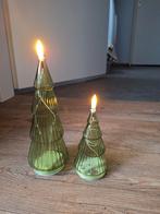 Kerstboompjes van glas met lampje, Ophalen of Verzenden, Zo goed als nieuw