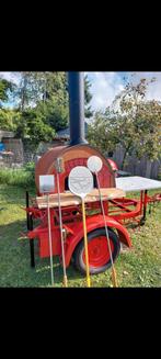 Pizza oven pizza kar met kamado joe kettel pizzaoven, Ophalen, Zo goed als nieuw