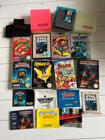 Nintendo Nes met spelen en originele handleidingen, Spelcomputers en Games, Games | Nintendo NES, 2 spelers, Ophalen, Zo goed als nieuw
