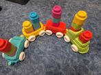 Kleurrijke Trein Stapelblokken Clementoni, Ophalen of Verzenden, Zo goed als nieuw, Jongen of Meisje