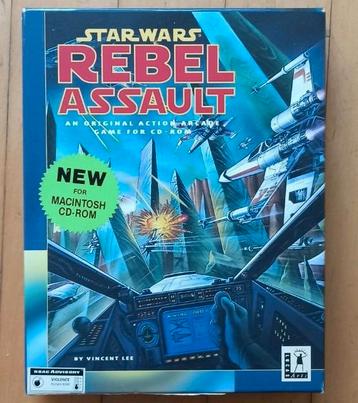 Star Wars Rebel Assault Macintosh CD-rom beschikbaar voor biedingen
