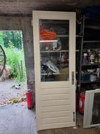 Buitendeur met dubbelglas, Ophalen, Gebruikt, 80 tot 100 cm, Buitendeur