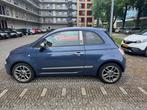 Fiat 500  By diesel - 1.2 AUT 2011 Blauw, 4 cilinders, Leder en Stof, Origineel Nederlands, Particulier