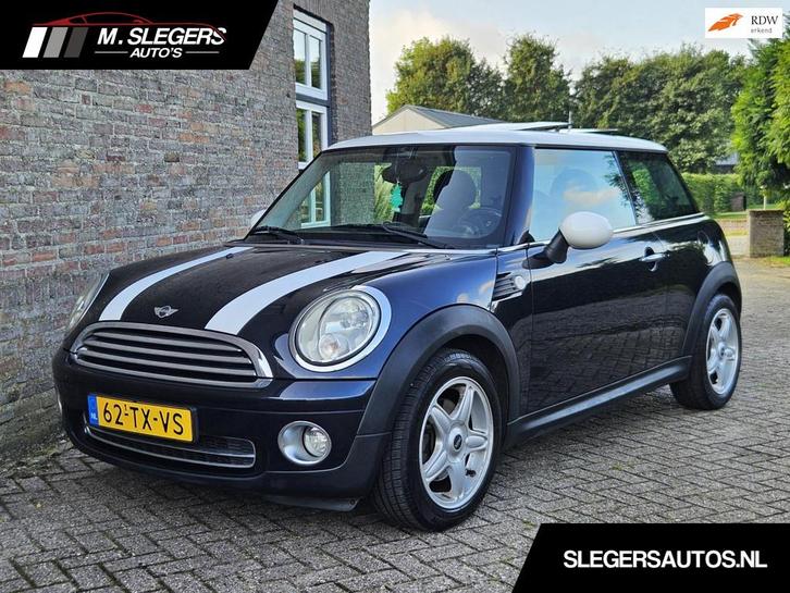 Mini Mini 1.6 Cooper Chili*Airco*Panodak*Rijklaar, Auto's, Mini, Bedrijf, Te koop, Cooper, ABS, Airbags, Airconditioning, Boordcomputer