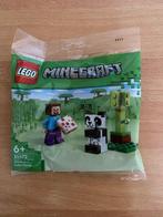 Lego polybag Minecraft 30672 Steve en babypanda nieuw, Ophalen of Verzenden, Nieuw, Complete set, Lego