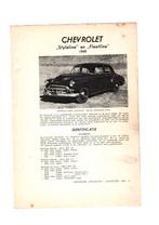 Olyslager Chevrolet 1949 Styleline en Fleetline, Ophalen of Verzenden
