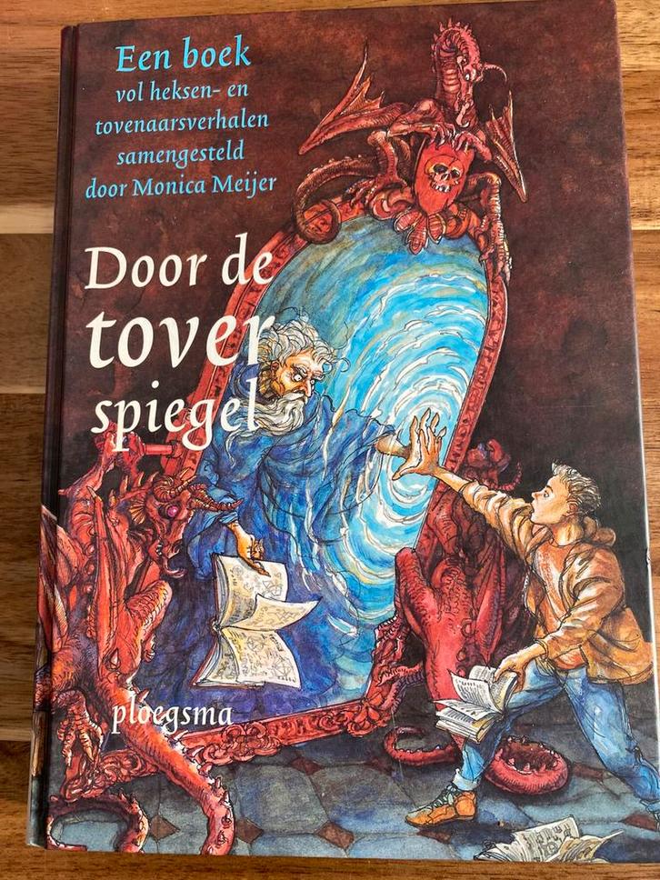 M. Meijer - Door de toverspiegel, Boeken, Kinderboeken | Jeugd | onder 10 jaar, Zo goed als nieuw, Non-fictie, Ophalen of Verzenden