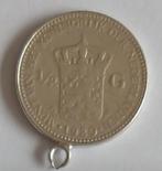 1/2 gulden munt hanger Wilhelmina 1929, volgnr 24, Postzegels en Munten, Munten | Nederland, Zilver, Koningin Wilhelmina, Losse munt