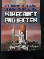 minecraft boek ongelooflijke projecten, Ophalen of Verzenden, Nieuw