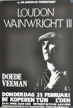 Concert poster (1993) Loudon Wainwright III & Doede Veenman, Gebruikt, Verzenden, Onbekend, Onbekend