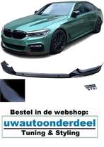 Evo Spoiler Splitter Glans Zwart Voor Bmw 5 Serie G30 G31 M, Auto diversen, Tuning en Styling, Ophalen of Verzenden