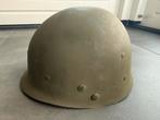 Originele Amerikaanse airborne binnenhelm uit WO2, US,, Verzamelen, Ophalen of Verzenden, Landmacht, Amerika, Helm of Baret