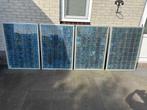 4 zonnepanelen (Shell) met trafo's, Ophalen, Gebruikt