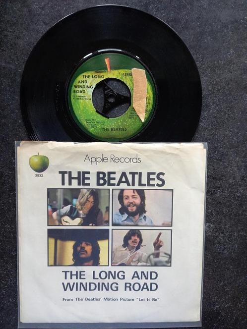 The Beatles - The Long And Winding Road 1970, Cd's en Dvd's, Vinyl Singles, Gebruikt, Single, Pop, 7 inch, Ophalen of Verzenden