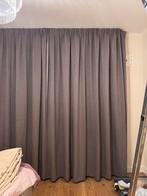 Gordijnen - 3.92m breed x 2.92m lang, Ophalen of Verzenden, Zo goed als nieuw, Grijs, 200 cm of meer