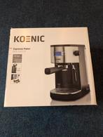 Koenic Espresso Maker - Weinig gebruikt!, Witgoed en Apparatuur, Koffiezetapparaten, Ophalen, Gebruikt, Espresso apparaat, Gemalen koffie