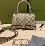 Gucci X balenciaga Hourglass GG Tas Bag, Sieraden, Tassen en Uiterlijk, Tassen | Damestassen, Ophalen of Verzenden, Zwart, Handtas