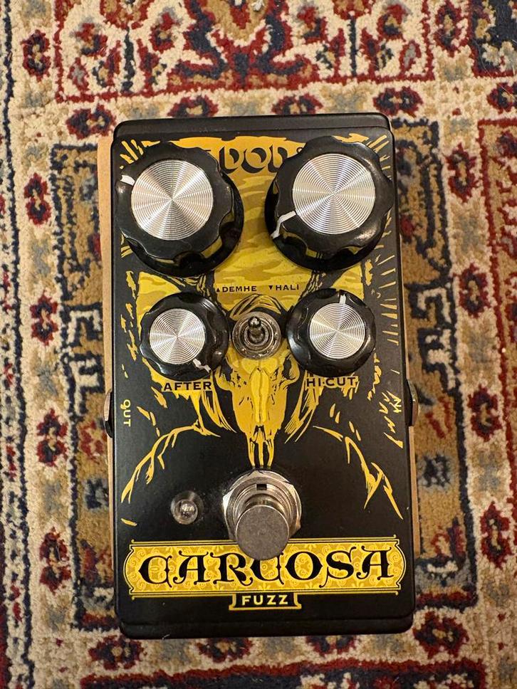 DOD Carcosa Fuzz Pedaal - Als Nieuw!, Muziek en Instrumenten, Effecten, Zo goed als nieuw, Distortion, Overdrive of Fuzz, Ophalen of Verzenden