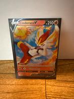 Cinderace V Pokémon Kaart, Ophalen of Verzenden, Zo goed als nieuw, Losse kaart, Foil