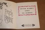 Pieter Konijn Gaat naar School — Replica van Editie [1917], Boeken, Prentenboeken en Plaatjesalbums, Ophalen of Verzenden, Gelezen