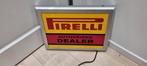 Pirelli authorized dealer lichtbak band reclame mancave, Ophalen of Verzenden, Gebruikt, Lichtbak of (neon) lamp