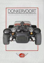 Brochure Donkervoort S8A, Ophalen of Verzenden, Gelezen, Overige merken