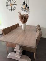 Eettafel, Ophalen, Renaissance, Eikenhout, 200 cm of meer