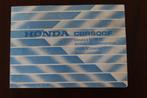 Honda CBR600F 1986 instructie boekje owner's manual CBR 600, Motoren, Handleidingen en Instructieboekjes, Ophalen of Verzenden