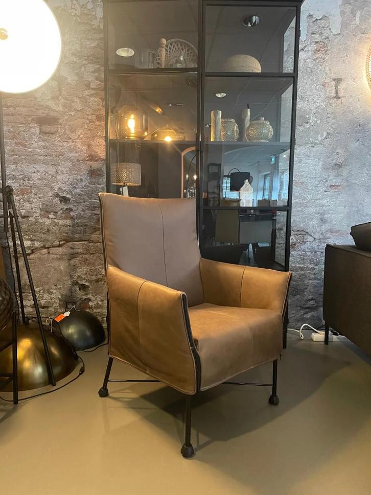 Herstofferen Montis Charly | Eigen productie in NL, Huis en Inrichting, Fauteuils, Nieuw, Leer, Ophalen