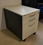 4x Assmann Pontis ladeblok 3 lades, Ophalen, Met wielen, Zo goed als nieuw, Bureau