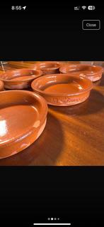 Terracotta Tapas Schalen Set van 6, Ophalen, Gebruikt, Schaal