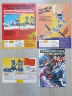 Vintage Transformers folder en Diaclone advertenties, Overige generaties, Ophalen of Verzenden, Zo goed als nieuw