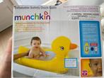 Munchkin babybad eendje duck bath, Kinderen en Baby's, Badjes en Verzorging, Ophalen of Verzenden, Zo goed als nieuw, Badje