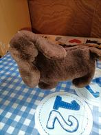Anna Club Plush bruine teckel hond knuffel 20 cm groot, Ophalen of Verzenden