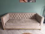 Riviera Maison Central Park Sofa pellini Camel 3 pers. Bank, Huis en Inrichting, Banken | Sofa's en Chaises Longues, Ophalen, Hout