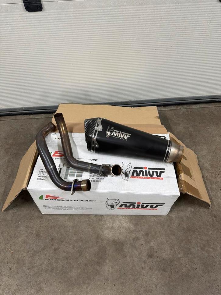 MIVV Uitlaat Yamaha MT-07, Motoren, Onderdelen | Overige, Gebruikt, Ophalen of Verzenden