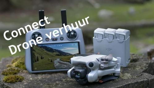 DJI mini 3 (pro)/mini 4 pro te huur voor vakantie of project, Audio, Tv en Foto, Drones, Nieuw, Drone met camera, Ophalen
