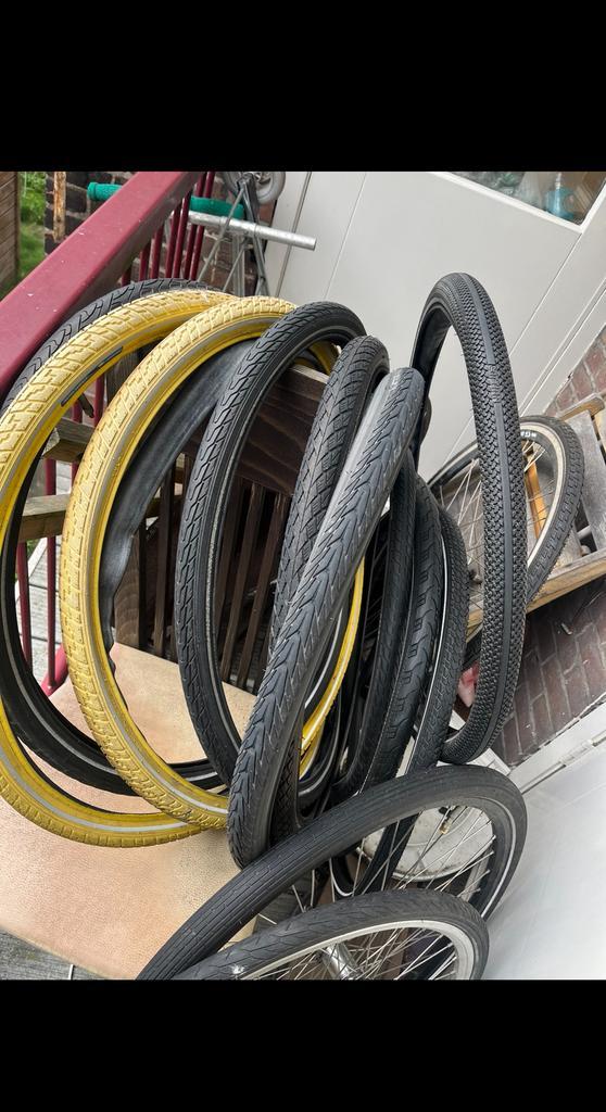 9 Goedkope fietsbanden en wielen | Als nieuw, Fietsen en Brommers, Fietsonderdelen, Algemeen, Band, Ophalen of Verzenden