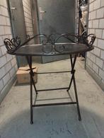 Butlertray, Huis en Inrichting, Tafels | Sidetables, Overige materialen, Gebruikt, 50 tot 100 cm, Ophalen of Verzenden